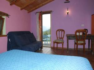 A seating area at Agriturismo Al Marnich