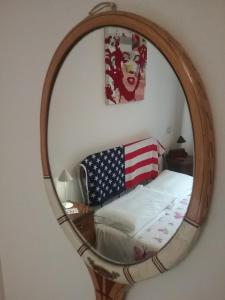 Postel nebo postele na pokoji v ubytování B&B Casa Cantoniera
