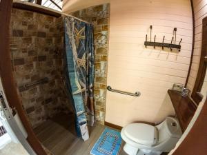 Vannituba majutusasutuses Coyote Rooms
