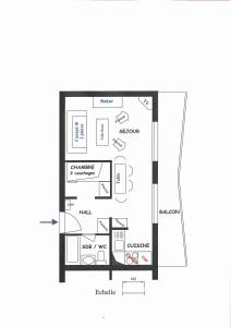 Gallery image of 2 Alpes-locations Studio 4 personnes in Les Deux Alpes