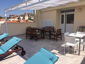 Balkón nebo terasa v ubytování Apartments Ivan Zaton