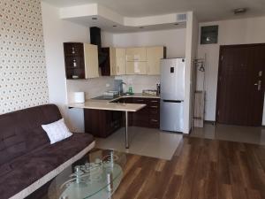 Η κουζίνα ή μικρή κουζίνα στο Apartament Marzenie 12 - Opole