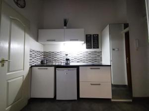 KST Apartmanにあるキッチンまたは簡易キッチン