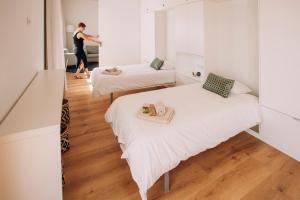 Ένα ή περισσότερα κρεβάτια σε δωμάτιο στο Garachico Homes - LA CASA DE LINA