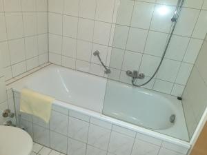 Koupelna v ubytování Hotel Eigelstein