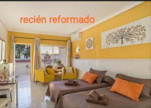 Posezení v ubytování Casa María Carihuela Park Palace