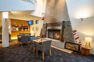 Restaurant o un lloc per menjar a Scenic Suites Queenstown