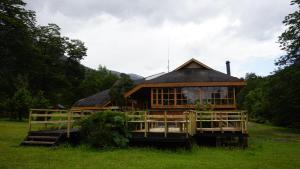 Zahrada ubytování El Pangue Lodge