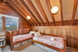 Ένα ή περισσότερα κρεβάτια σε δωμάτιο στο Snowgoose