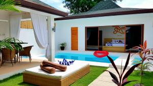 Bazén v ubytování Montecarlo Villas Panglao nebo v jeho okolí