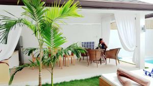 Posezení v ubytování Montecarlo Villas Panglao