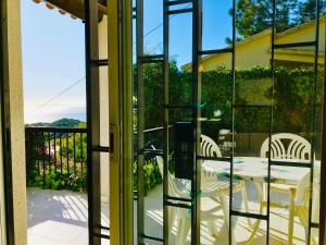 Balkon atau teras di Mediterranean Villa Investingspain sea view and pool