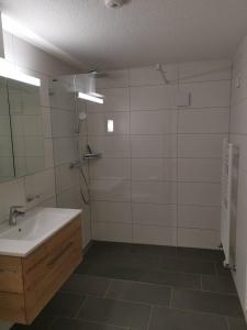 Koupelna v ubytování Steinbock