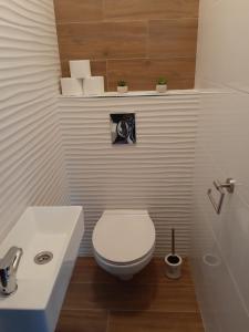 Kúpeľňa v ubytovaní Apartman Bella 1