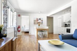Dapur atau dapur kecil di First Camp Torekov-Båstad