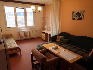 Posezení v ubytování Apartmán ČSA Františkovy Lázně
