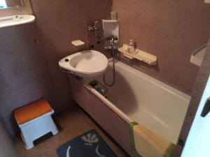 Koupelna v ubytování Apartmán ČSA Františkovy Lázně + 6 fotografií