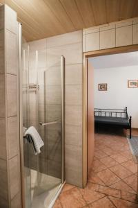 Koupelna v ubytování Gästehaus Finklacke