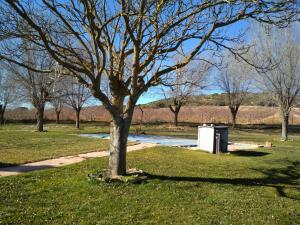A garden outside Casa Rural La Galana Albacete
