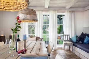 Posezení v ubytování Ferienhaus Nest