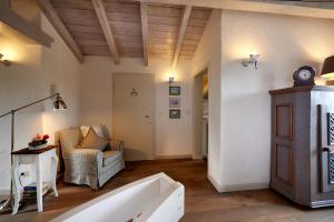 Posezení v ubytování Ferienhaus Nest