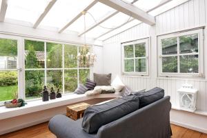 Posezení v ubytování Ferienhaus Nest