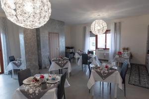 Restaurace v ubytování Terrazze Dannunziane