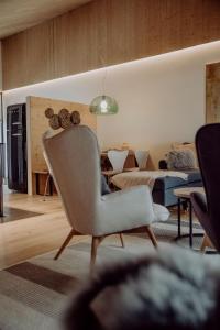 Posezení v ubytování vier mäderlhaus