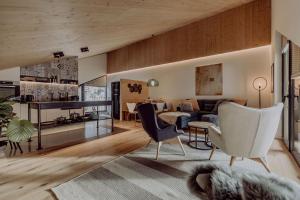 Posezení v ubytování vier mäderlhaus