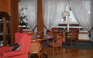 Χώρος καθιστικού στο Hotel Larice Bianco
