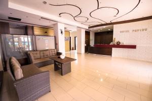 A seating area at Hotel Pavlou