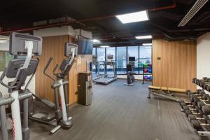 Fitness centrum a/nebo fitness zařízení v ubytování Holiday Inn - Lima Miraflores by IHG