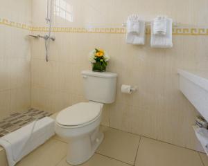 Vannituba majutusasutuses Baker's Suites