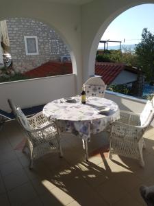 Balkón nebo terasa v ubytování Apartments Soljacic