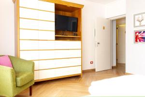 TV a/nebo společenská místnost v ubytování B&B Verù