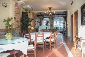 ห้องอาหารหรือที่รับประทานอาหารของ Villa Soledad