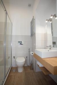 Koupelna v ubytování Guesthouse Porto di Roma