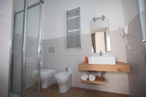 Koupelna v ubytování Guesthouse Porto di Roma