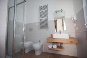 Koupelna v ubytování Guesthouse Porto di Roma