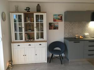 Kuchyň nebo kuchyňský kout v ubytování Villa Primosten
