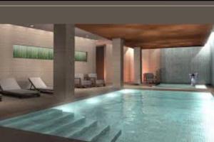 a large swimming pool in a large building at LUXURY, meters to Lionshead Gondola. THE LION in Vail