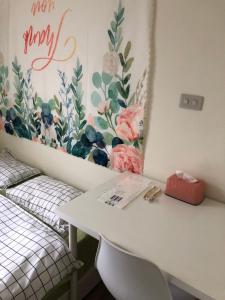 Postel nebo postele na pokoji v ubytování Tourism B&B