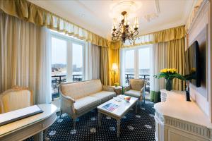 Posezení v ubytování Harbourview Hotel Macau