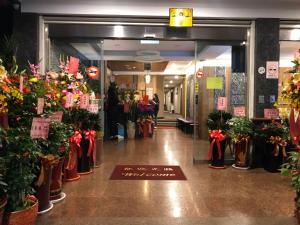 Vstupní hala nebo recepce v ubytování 金城Aimei商務旅館