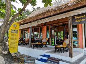 Restoran atau tempat lain untuk makan di Seashell Resort Hostel Koh Tao