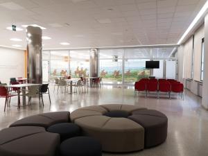 Posezení v ubytování Albergue Residencia Larraona
