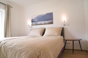 Posteľ alebo postele v izbe v ubytovaní Panorama Appartement