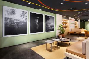 Posezení v ubytování B&B HOTEL Castellón