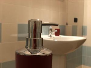 Et badeværelse på Viale Umberto I Apartments