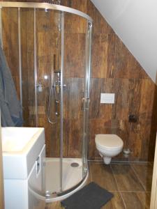 Vannituba majutusasutuses Apartmány Brychovi